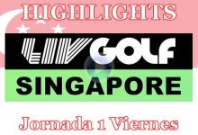 LIV 2024 – LIV Singapore: Los mejores golpes de la primera jornada con Sebastián Muñoz liderando