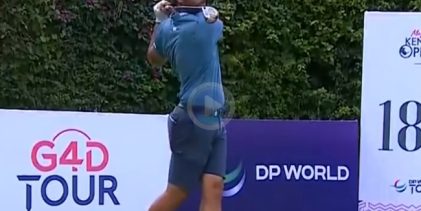 Este es el swing de Adrián Otaegui, primer español en salir campeón del Volvo China Open