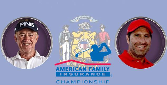 Ángel Cabrera, Miguel Ángel Jiménez, José María Olazábal, American Family Insurance Championship, Champions Tour, Steve Stricker, 