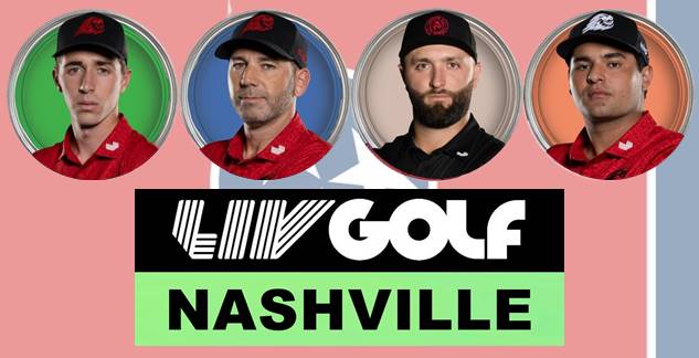 LIV Golf Nashville, LIV Golf, LIV Golf League, Sergio García, Jon Rahm, David Puig, Eugenio López-Chacarra, The Grove, 