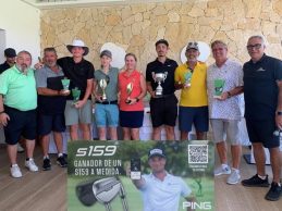 La XIII edición del Torneo OpenGolf fue un festival de regalos y de buen juego en Font del Llop