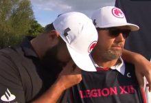 Jon Rahm no pudo evitar las lágrimas tras vivir su primer triunfo en la LIV Golf League en UK