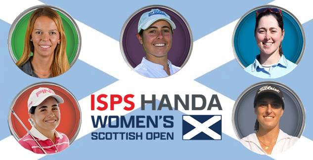 Marta Martín, Ana Peláez, Nuría Iturrioz, Maria Hernandez, Marta Sanz, Ladies European Tour, LPGA Tour, Women's Scottish Open, 