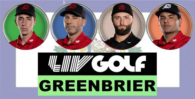 LIV Golf Greenbrier, The Old White TPC, LIV Golf League, LIV Golf, Graeme McDowell, Bryson DeChambeau, 