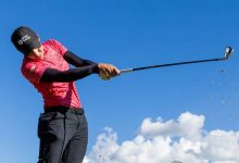 Un traspiés de Carlota Ciganda en el 17 del Old Course aguó una jornada que iba impecable