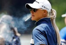 Charley Hull sufre con la prohibición de fumar en Le Golf National. «Creo que sí que me afectará»