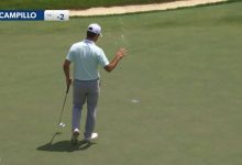 Jorge Campillo restó dos al Sedgefield CC con este gran eagle en la primera jornada del Wyndham