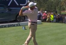 Cañonazo de Rory McIlroy de ¡387 metros! en el 18 de Castle Pines GC. Casi cuatro campos de fútbol