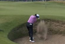 Los pot bunkers del Old Course pusieron en su sitio a toda una Top10 mundial con este cuádruplebogey