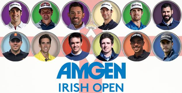 Alfredo García-Heredia, Nacho Elvira, Pablo Larrazábal, Jorge Campillo, Adrián Otaegui, Santi Tarrío, Alex del Rey, Rafa Cabrera, Ángel Hidalgo, Manuel Elvira, Iván Cantero, Sebas García, DP World Tour, Irish Open, Royal Portrush, 