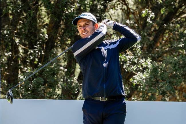 Alex Esmatges, primer líder en el Campeonato de Castilla y León PGA en Golf de Lerma