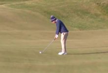 Este eagle en el uno dio alas a Alex del Rey para colocarse líder en la segunda ronda del Irish Open