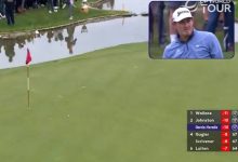 Con este golpazo en el 18, García-Heredia forzaba el PlayOff en el Omega European Masters del DPWT