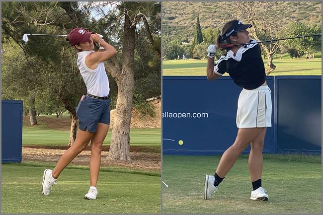 Blanca Fernández y Ana Peláez se incrustan en el pelotón de cabeza de La Sella Open