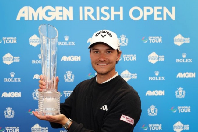 DPWT, Irish Open 24 Winner, Royal County Down, Rasmus Hojgaard,