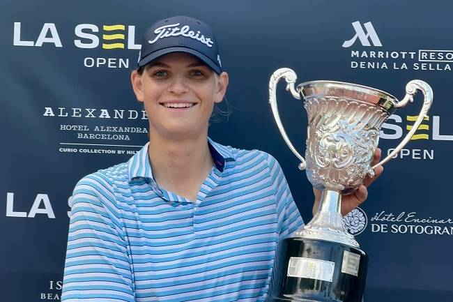 Helen Briem, La Sella Open, La Sella Golf, Ladies European Tour, LET Access Series, Pauline Roussin Bouchard, Virginia Elena Carta, Ana Peláez, 