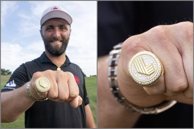 Jon Rahm ya tiene el anillo que le acredita como campeón del LIV Golf, además de los $22.375.000