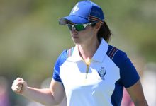 Leona Maguire se reivindica en los individuales tras su ausencia prolongada de los primeros días