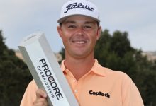 Patton Kizzire suma en el Procore Champ. su tercer triunfo en el PGA Tour y se asegura la tarjeta