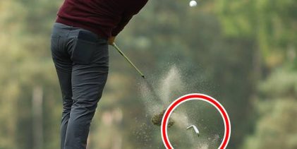 McIlroy perdió la cabeza de su hierro 9 tras golpear la bola. A pesar de ello Rory acabó con birdie