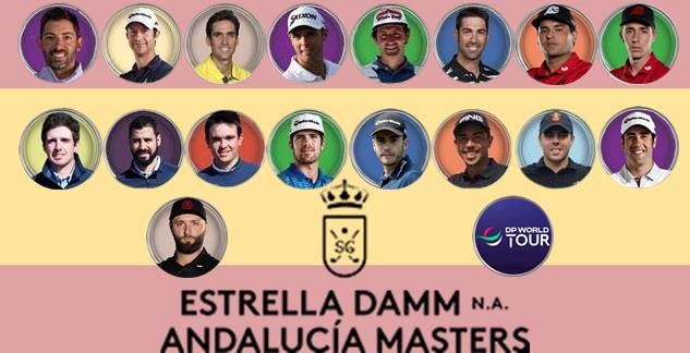 Jon Rahm, Pablo Larrazábal, Jorge Campillo, Rafa Cabrera, Alfredo García-Heredia, Adri Arnaus, Álvaro Quirós, Eugenio López-Chacarra, David Puig, Manuel Elvira, Ángel Hidalgo, Santi Tarrio, Nacho Elvira, Iván Cantero, Sebas García, Alex del Rey, Adrián Otaegui, DP World Tour, Andalucía Masters, Estrella Damm N.A. Andalucía Masters, Sotogrande, Adrian Meronk, 