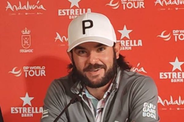 Ángel Hidalgo, ante la prensa: ‘No sé lo que necesito para jugar el PGA Tour. No he echado cuentas’