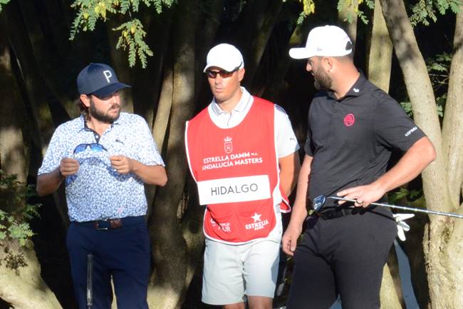 Adri Arnaus, Adrián Otaegui, Alex del Rey, Alfredo García-Heredia, Álvaro Quirós, Andalucía Masters, Ángel Hidalgo, David Puig, DP World Tour, Estrella Damm N.A. Andalucía Masters, Eugenio López-Chacarra, Iván Cantero, Jon Rahm, Jorge Campillo, Manuel Elvira, Nacho Elvira, Pablo Larrazábal, Rafa Cabrera, Santi Tarrió, Sebas García