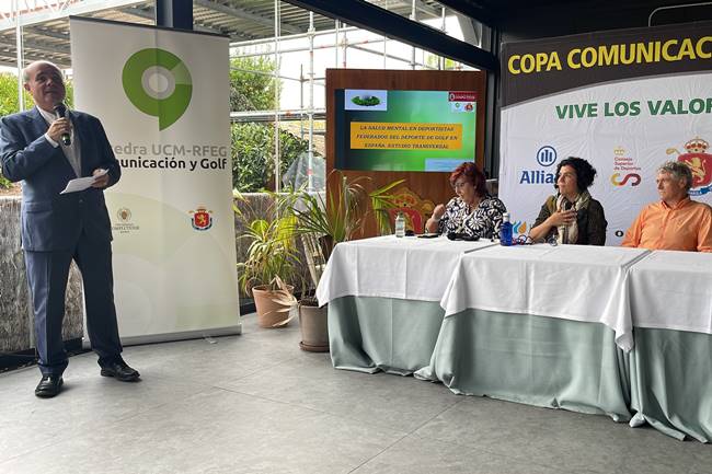 Los jugadores de Golf reflejan menos alteraciones de la salud mental que la población general