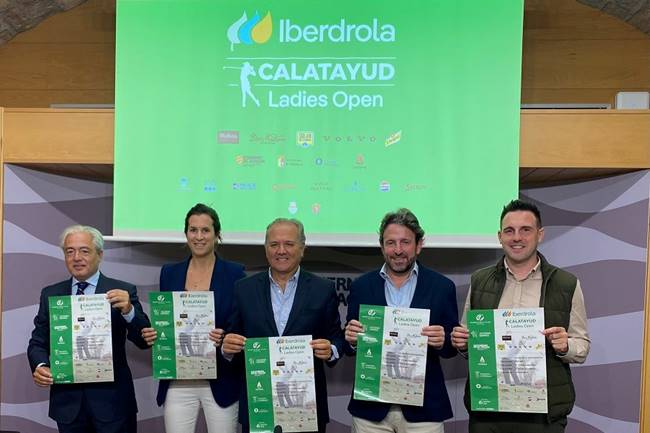 Golf femenino de alto nivel y promoción turística, de la mano del Iberdrola Catalayud Ladies Open