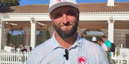 Simpatiquísima felicitación del poseedor de dos Majors, Jon Rahm, a OpenGolf por su 15 aniversario