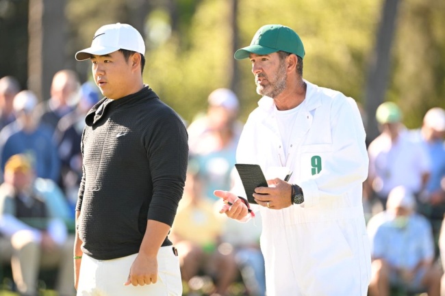 Tom Kim, Paul Tesori, The Masters, Augusta National,