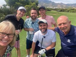 Turismo Costa del Sol impulsa el segmento de Golf con la visita de influencers británicos