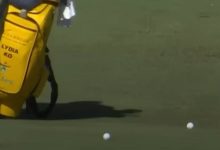 VER: ¿Qué ocurre cuando tu bolsa cae sobre tu bola y la mueve? A Lydia Ko le sucedió en la final LPGA