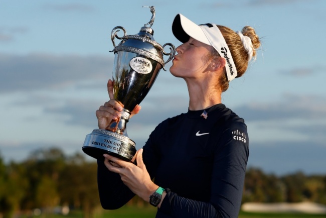 Nelly Korda suma siete títulos este 2024 y se une a un exclusivo grupo con otras tres jugadoras