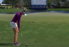 Este gran chip en el 18 sitúa a Nelly Korda entre las cinco mejores jugadoras del ANNIKA driven