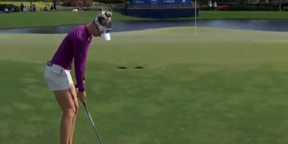 Este gran chip en el 18 sitúa a Nelly Korda entre las cinco mejores jugadoras del ANNIKA driven