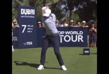 Vea el maravilloso swing a cámara lenta de McIlroy, unos de los más bellos en el mundo del Golf