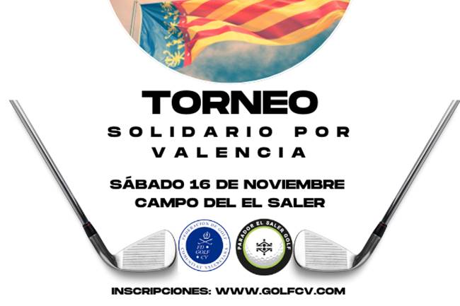 El Saler, El Parador de El Saler, DANA, Torneo Solidario, Federación de Golf de la Comunidad Valenciana, 