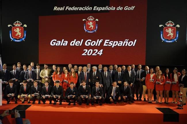 La Gala del Golf Español 2024 despide a Gonzaga Escauriaza tras 16 años como presidente de la RFEG