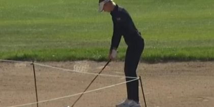 Nelly Korda logra el golpe del día en la primera jornada del PNC con este impacto imprevisible