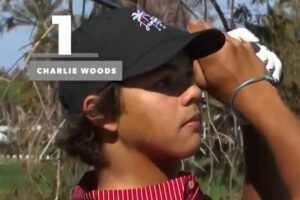 Bernhard Langer, Champions Tour, Charlie Woods, Jason Langer, Nelly Korda, PNC Championship, Ritz-Carlton Golf Club, Tiger Woods,