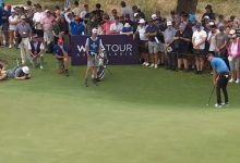 Ryggs Johnston empezó como un ciclón su primer triunfo en el DP World Tour con este eagle al 1