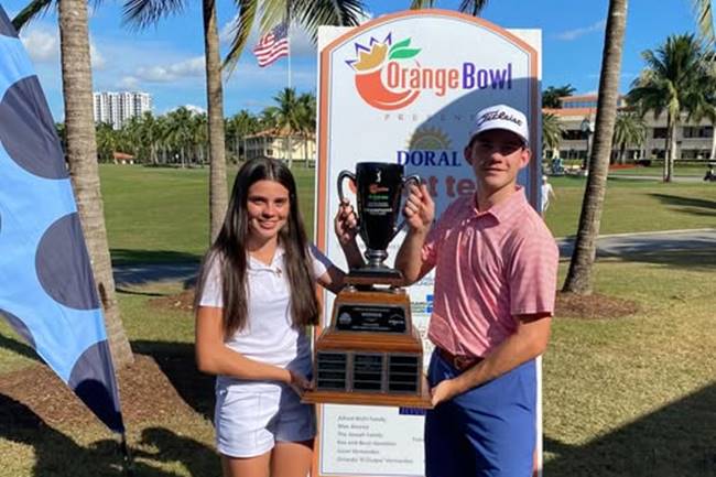 Daniela Montolio logra un nuevo éxito español en el Doral Publix Junior Classic en Miami, Florida