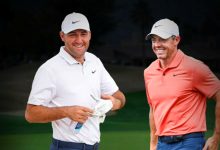 Scheffler y Rory endosan un severo correctivo a Koepka y a DeChambeau para ganar The Showdown