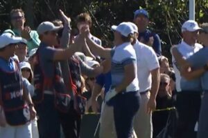 Paddy Harrington, Padraig Harrington, PNC Championship, PNC Championship, Hoyo en uno, Champions Tour, Charlie Woods, Tiger Woods, Vídeos de Golf,