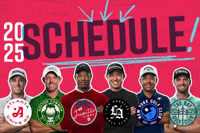 Conozca el calendario de la TGL, la nueva liga de Tiger y Rory que arrancará el próximo 7 de enero