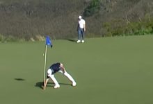 Taylor Pendrith consiguió este domingo el primer albatros de la historia en el torneo de campeones