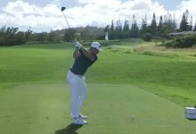 Viktor Hovland recuperó el «Double Pump» en The Sentry, una parada adicional en el backswing