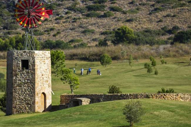 La Sella Golf, Molino La Sella, Campos de golf,