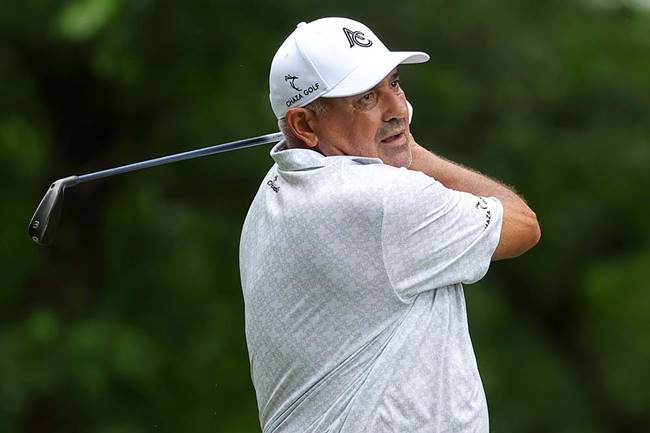 Stewart Cink, Senior PGA Championship, Retief Goosen, Ángel Cabrera, Lee Westwood, Padraig Harrington, Vijay Singh, Y.E. Yang, Regions Tradition, Miguel Ángel Jiménez,